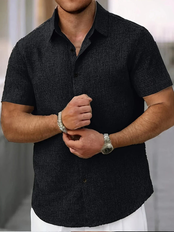 Vielseitiges Urlaubshemd für Herren, atmungsaktiv & smart casual.