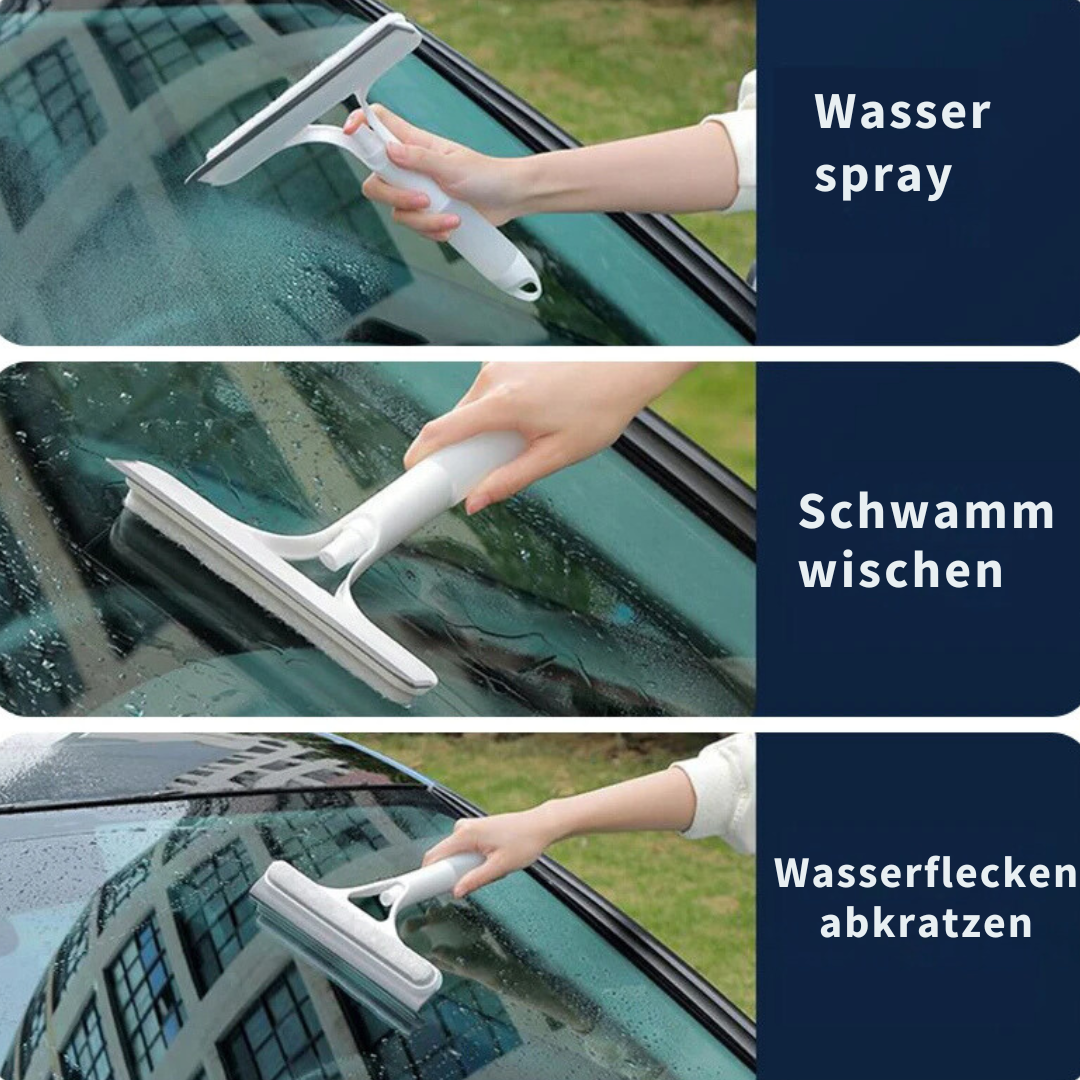 Praktischer Spiegelreiniger für eine klare, streifenfreie Oberfläche; ideal für die schnelle Glasreinigung.