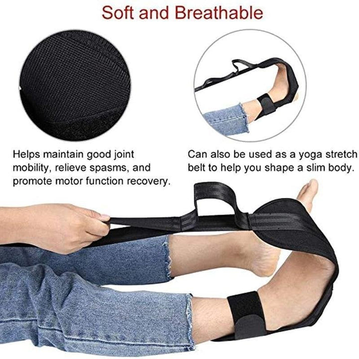 Yoga-Stretchband für Dehnung, Flexibilität & Beweglichkeit. Ideal für Pilates, Fitness-Training und Gelenkunterstützung.