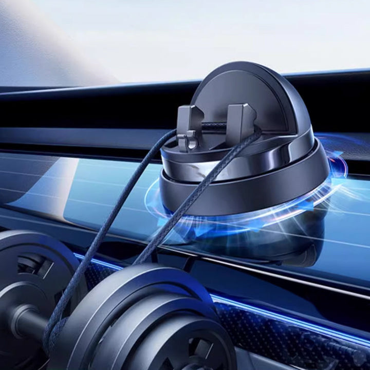 360° drehbare Handyhalterung für Autoarmaturenbrett, universell & rutschfest, sichere Smartphone-Navigation.