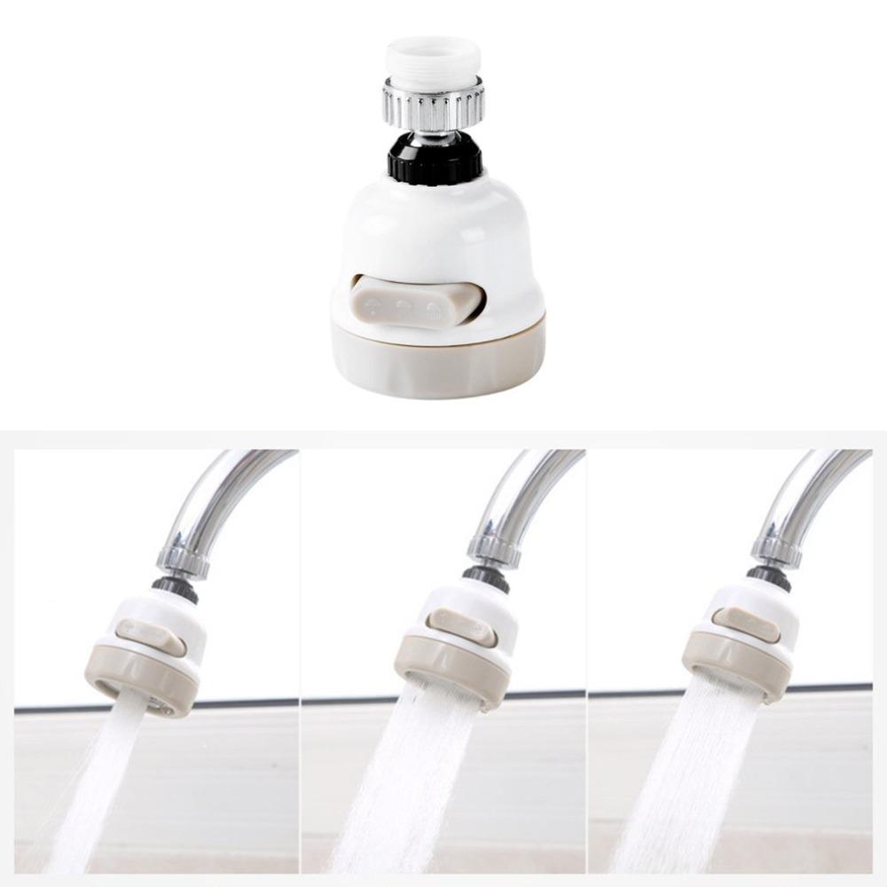 Flexibler Strahlregler für Küchenarmaturen, 360° drehbare Wasserspar-Sprühdüse, effizient & vielseitig.