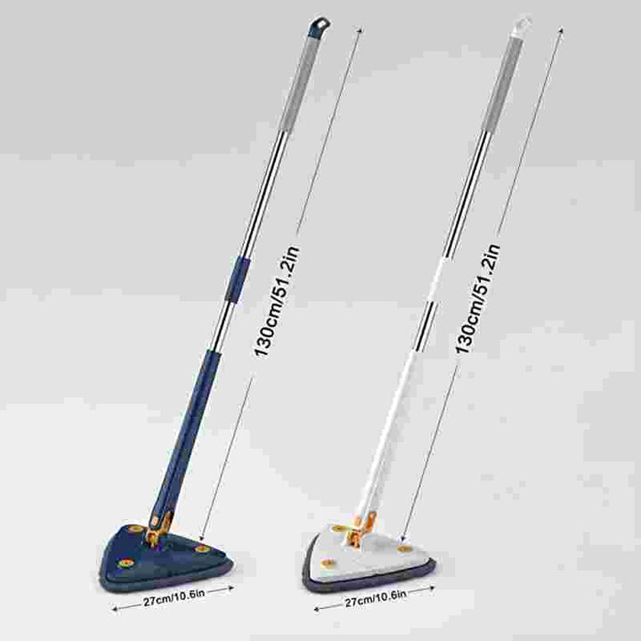 Dreiecks-Mop mit Mikrofaser für hygienische Bodenreinigung. Effektives Putzen und Staubreinigung für Ihr Zuhause.