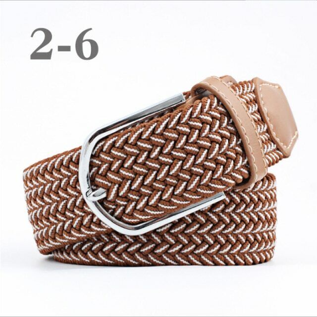 Flexibler Stretchgürtel für Damen & Herren, modisch & dehnbar, mit Dornschließe.