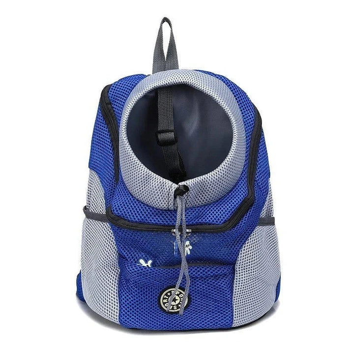 Eleganter Hunderucksack für Stadt & Land. Ermöglicht bequemen Transport & sichere Mobilität für kleine Hunde.