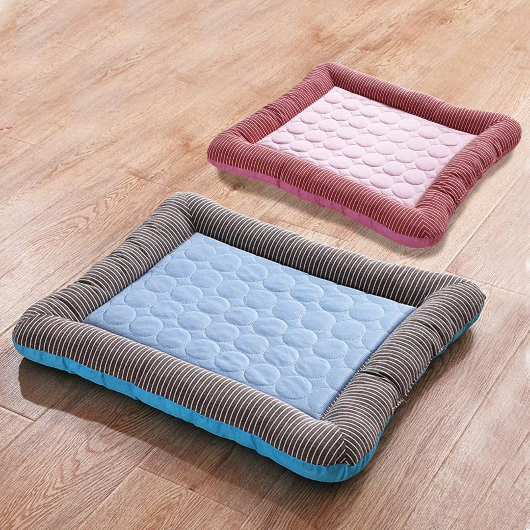 Selbstkühlende Hundematte für Komfort im Sommer. Ideal zur Abkühlung für Hunde & Katzen bei Hitze.