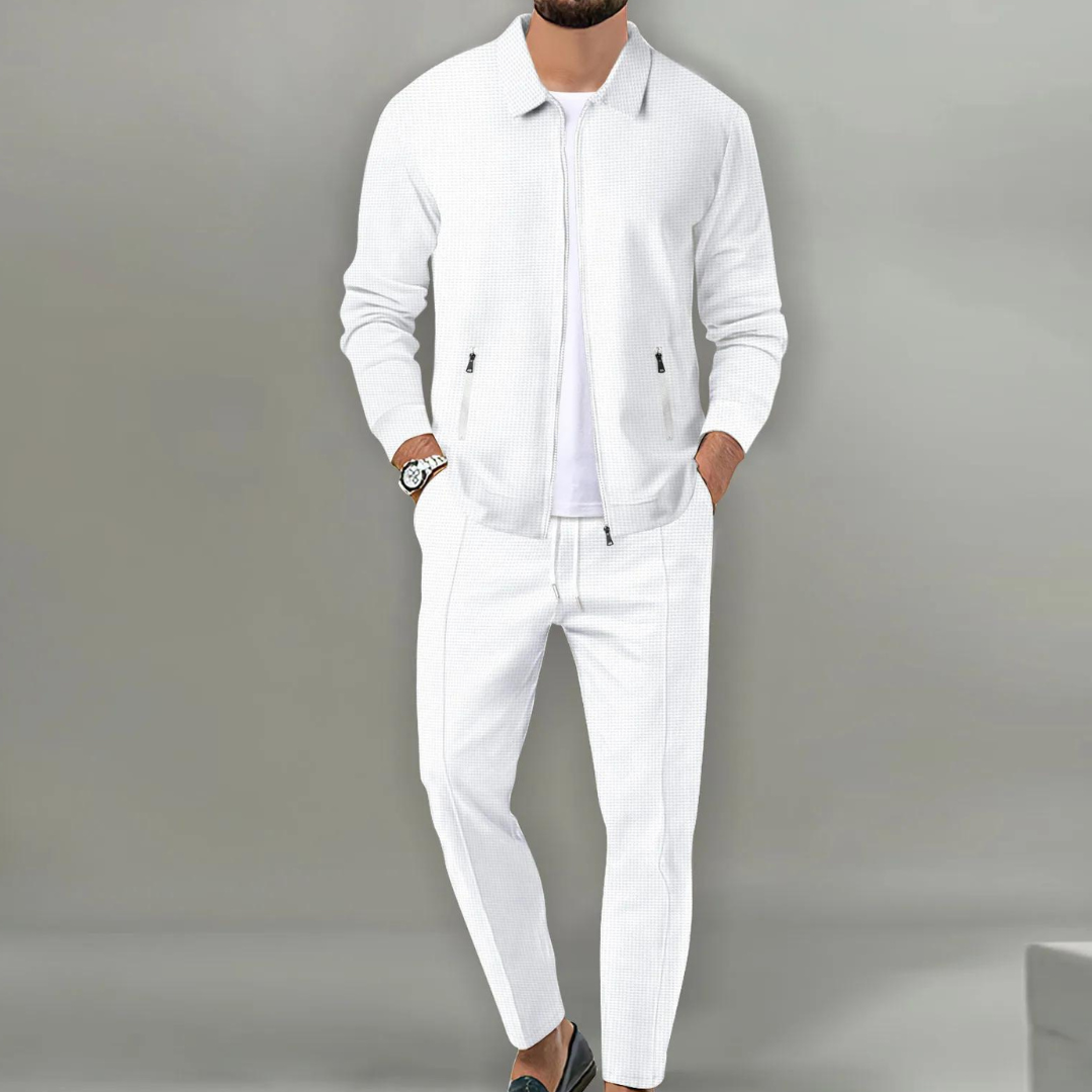 Männer Set für Freizeit & Business: Komfortables, elegantes Herren Outfit für stilvolle Anlässe, perfekt als Ganzjahres Kleidung.