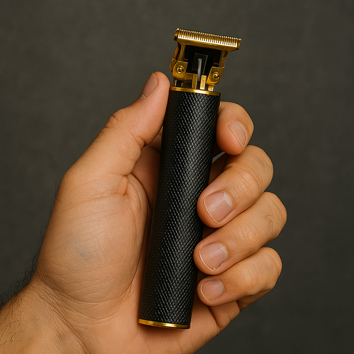 Der Herren T-Blade Barttrimmer für makellose Bartpflege; ergonomisch und einfach in der Handhabung.