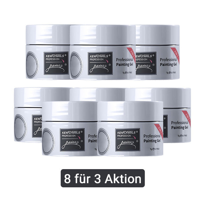 Starke, langlebige Nägel dank multifunktionalem Nagelhaftgel. 3-in-1 transparentes Gel für makellose Basis & Verstärkung.
