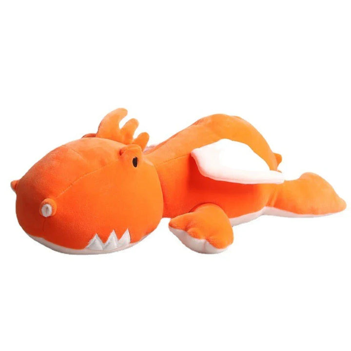Samtweiches gewichtetes Kuscheltier, ein Triceratops, der Ruhe spendet. Sensorisches Spielzeug für Geborgenheit.