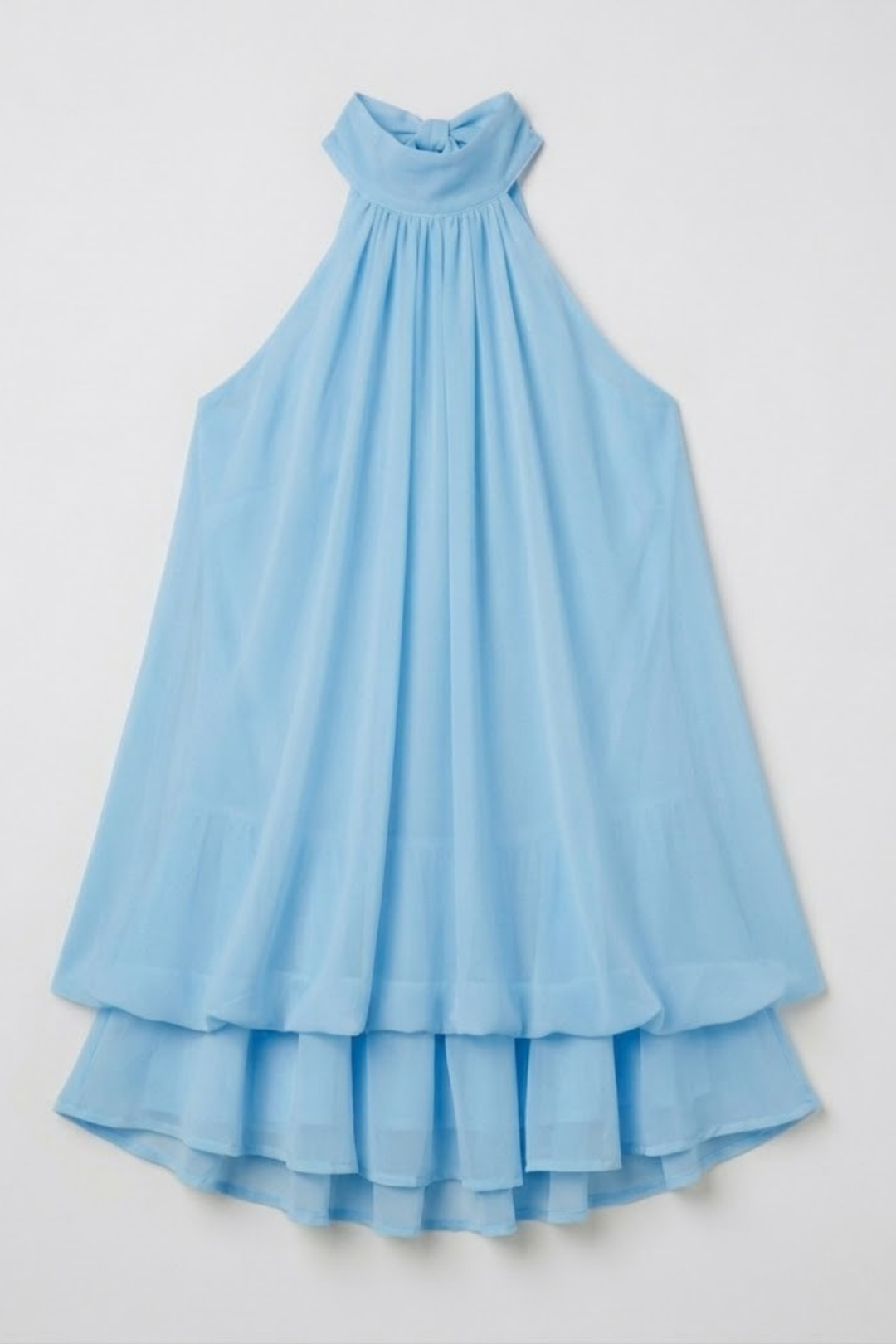 Sommerliches Neckholder-Minikleid, Damen, leicht & luftig, für schicke Anlässe.