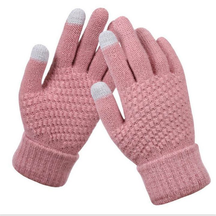 Stilvolle Winterhandschuhe für Smartphone, unisex, warm und bequem, ein Muss für Wintermode.