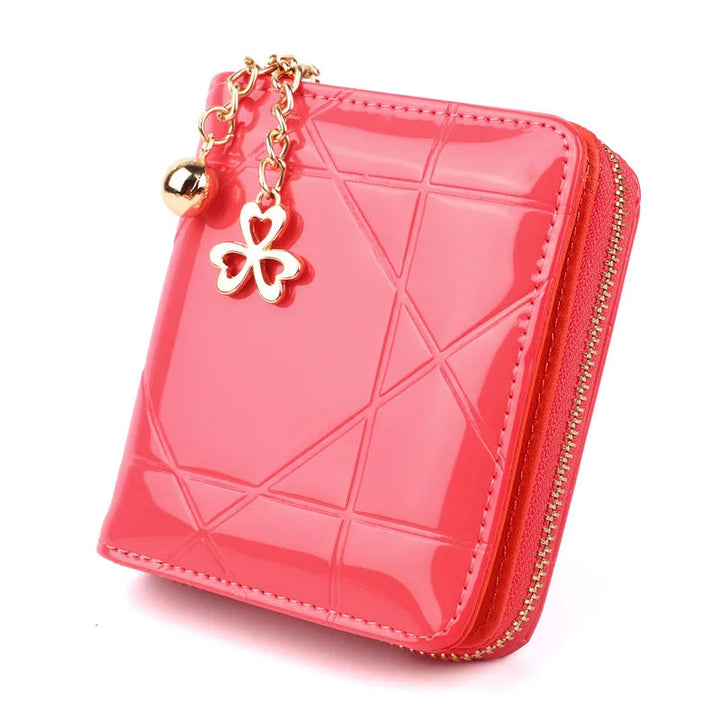 Elegantes kompaktes Kartenetui für Damen, ein ideales Geschenk und modischer Organizer.