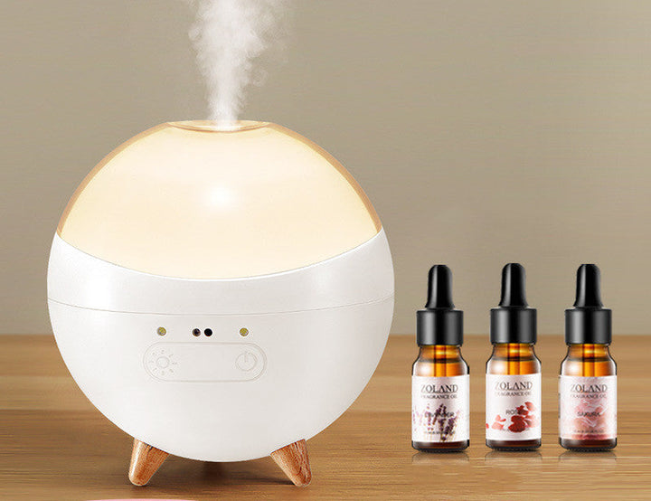 Gesundheitsfördernder Luftbefeuchter und Aroma Diffuser für ätherische Öle mit Gesten- und Lichtfunktionen.