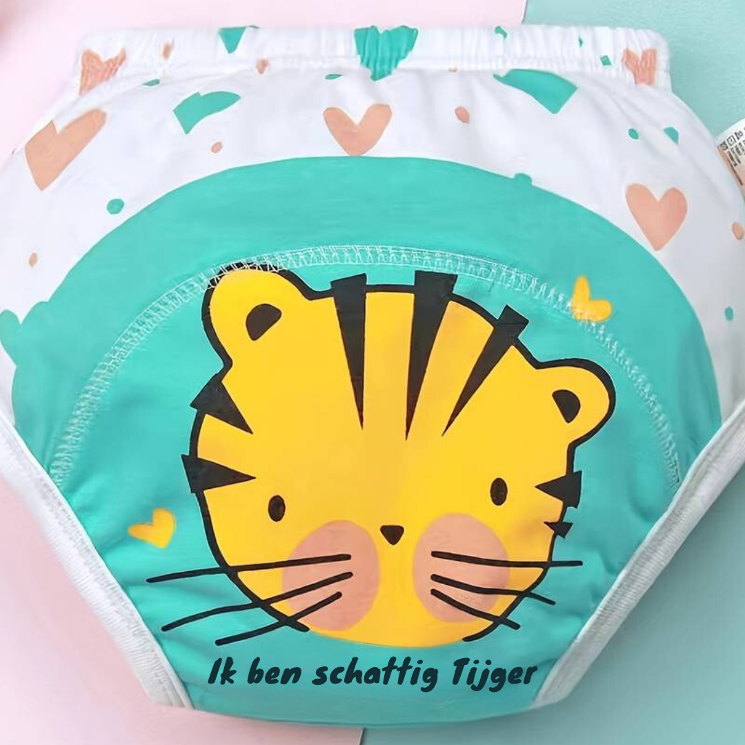 PottyPals 3er-Set Baby Toilettentraining Höschen. Komfortable, waschbare und saugfähige Unterwäsche für Kleinkind.