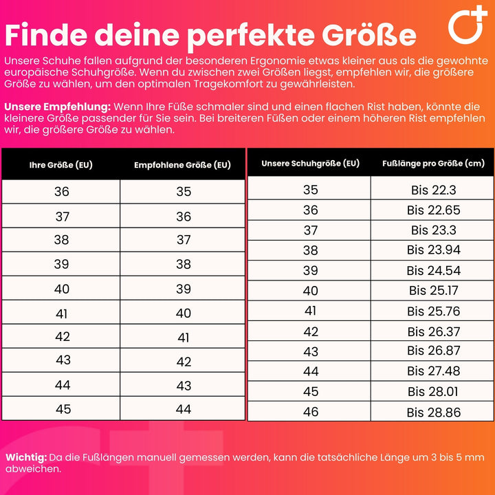 Vielseitige Damen Orthopädische Sneaker, als Alltagsschuh oder Freizeitschuh. Ultimativer Komfort und sicherer Halt.