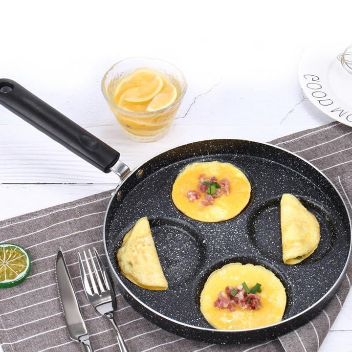 Aluminium-Bratpfanne mit Antihaft-Keramikbeschichtung. Ermöglicht gesundes Kochen und ist einfach zu reinigen.