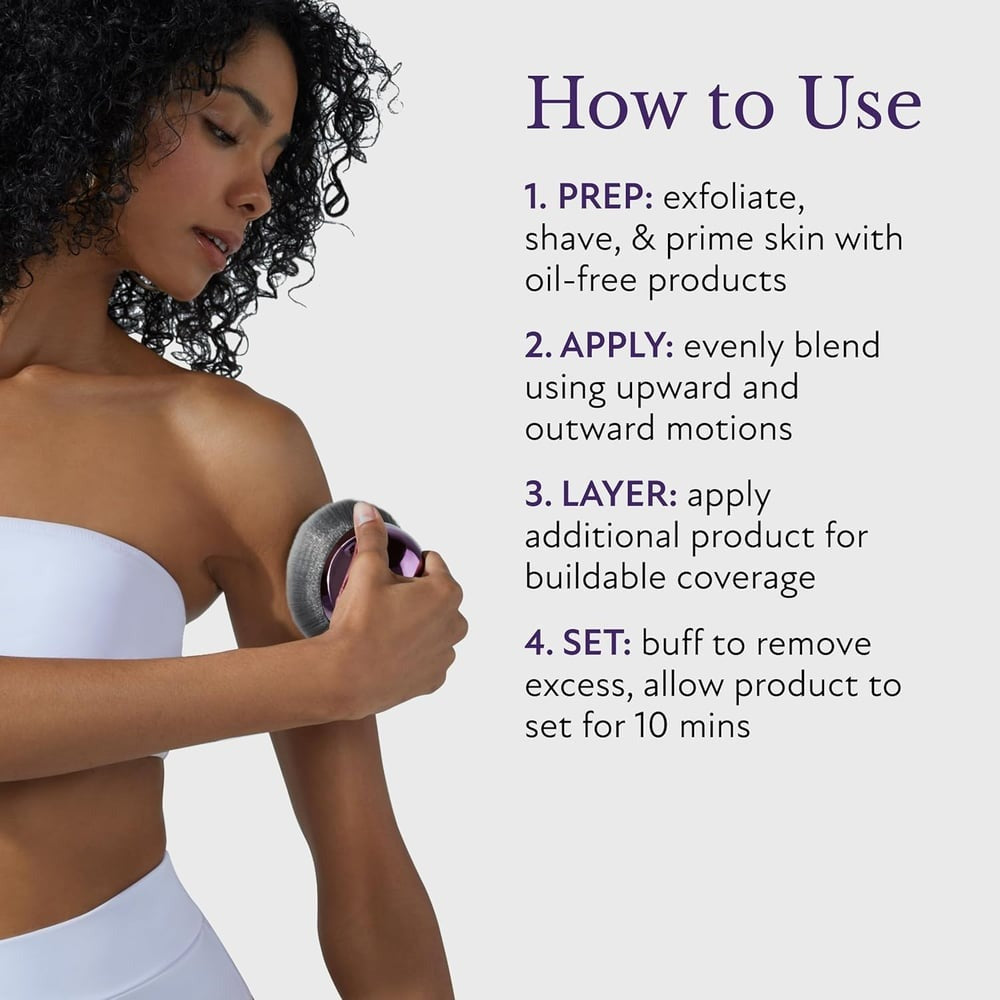 Hochdeckendes Body-Makeup für Damen, wasserfest. Verleiht den Beinen eine makellose, perfektionierte Haut.
