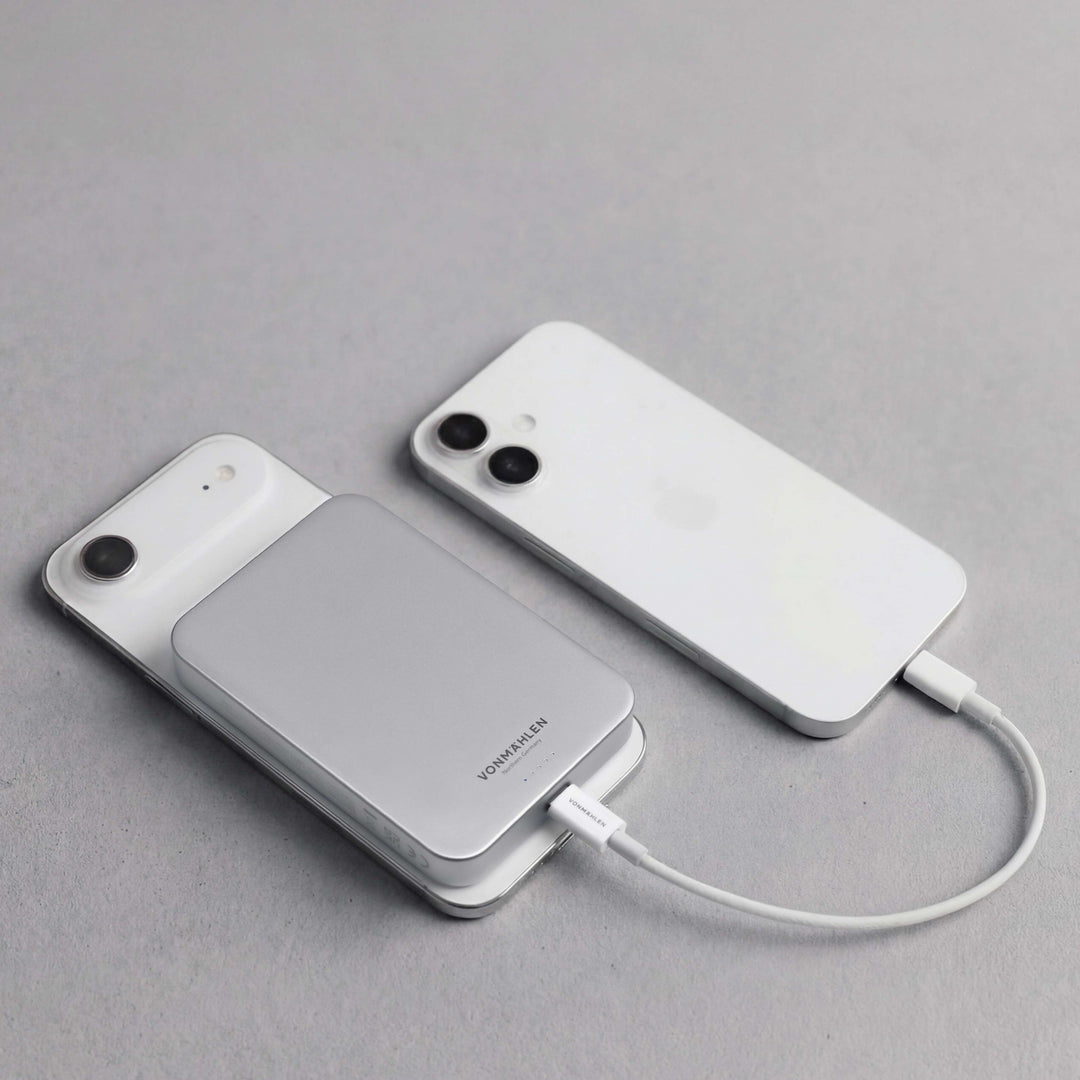 Zuverlässige MagSafe Powerbank 10000 mAh für langes Smartphone-Leben unterwegs.