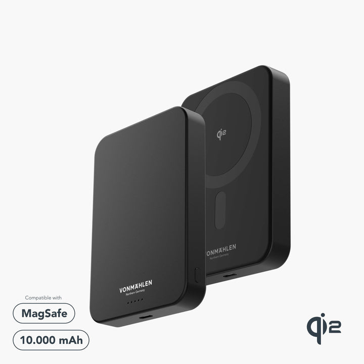 Schnelles Laden garantiert: MagSafe Powerbank 10000 mAh mit Qi2 Technologie.