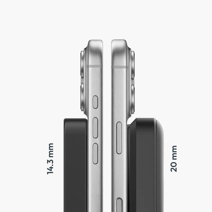 Smartes Gadget: MagSafe Powerbank 10000 mAh, magnetisch, kabellos, schnellladend.