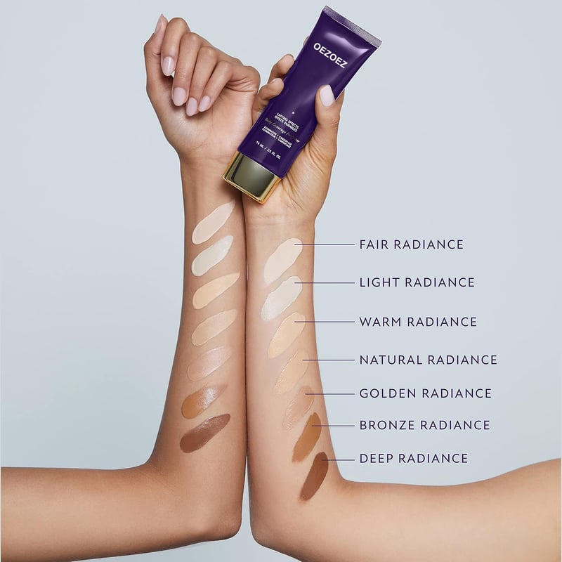 Makelloser Teint & natürlicher Glow mit GlowSilk Body Perfector Foundation für Damen, 24h Halt.