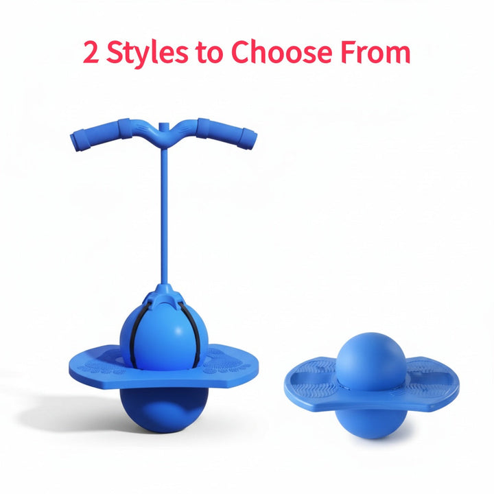 Robuster Hüpfball für Kinder, ideal zum Trainieren von Balance, Koordination & Ausdauer.