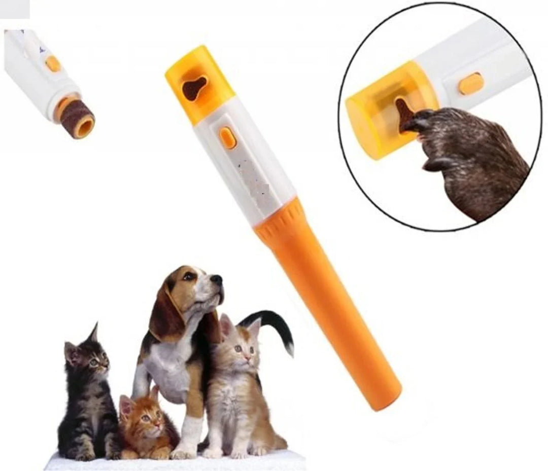 Sanfter, sicherer Krallenschleifer elektrisch, perfekt für Hunde und Katzen. Effektive Pfotenpflege zu Hause.