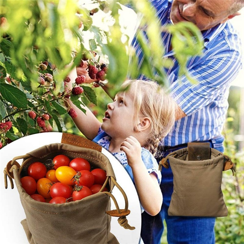 Robuste Canvas-Gürteltasche mit PU, faltbar & wasserdicht, perfekt für jedes Outdoor-Erlebnis.
