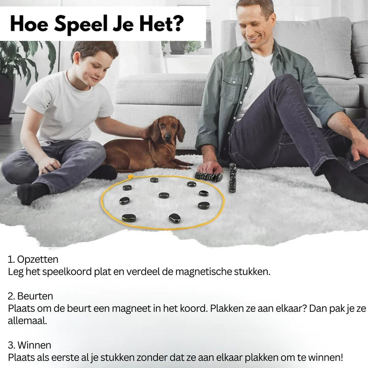 Ideales Geschenk: Magnetisches Reiseschach-Set für stundenlangen strategischen Spielspaß, perfekt für die Familie.