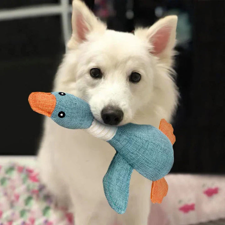 Unzerstörbares Hundespielzeug aus umweltfreundlichem Material, bietet sicheren Kauspaß und fördert die Hundegesundheit.