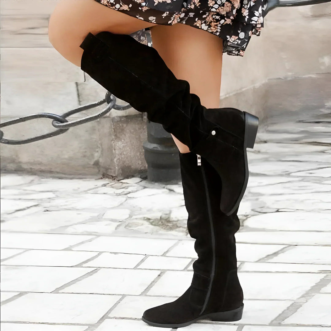 Bequeme und modische Damen Winterstiefel, elegant, mit guter Dämpfung für jeden Anlass.