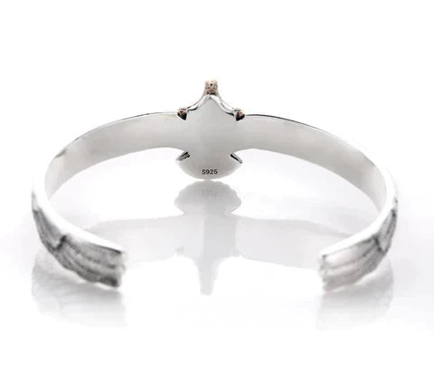Glücksbringer Adler-Armband, Vintage Schmuckstück für Unisex, symbolisiert Triumph, Freiheit & Erfolg.