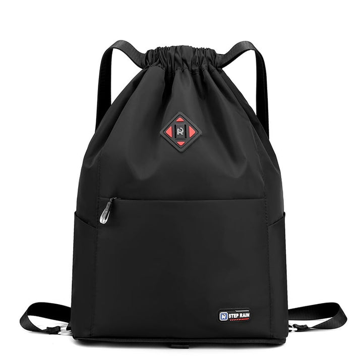 Deutscher faltbarer Rucksack aus Nylon, leicht & wasserabweisend für Sport, Reisen & Alltag.