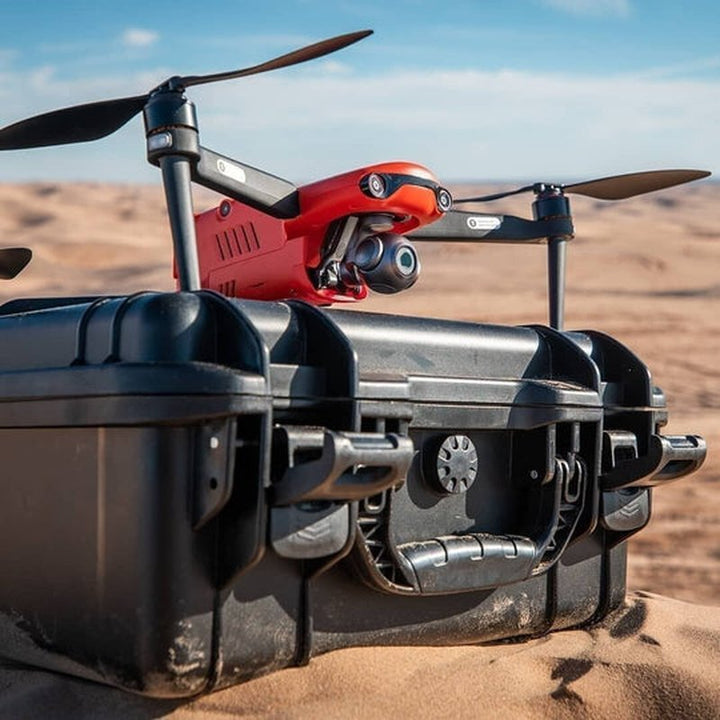4K UHD Drohne für präzise Luftaufnahmen mit langer Akkulaufzeit und GPS-Navigation.