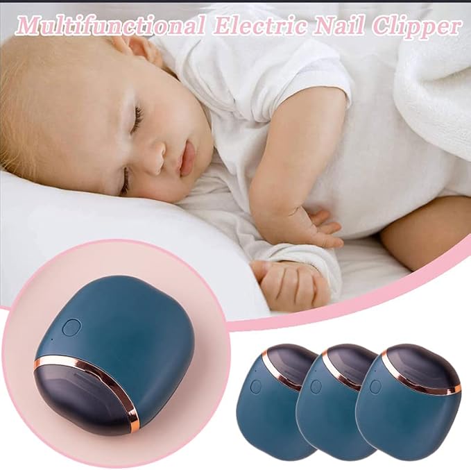 Elektrischer Nagelknipser, automatisch, sicher für Kinder, für einfache und perfekte Nagelpflege.