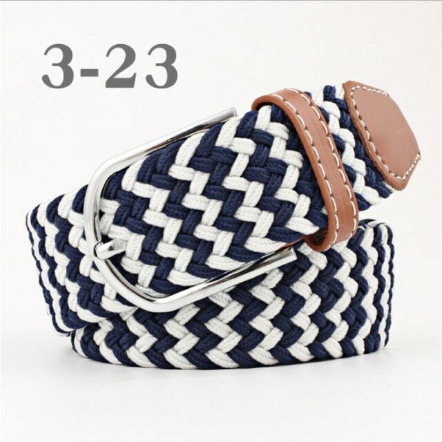 Hochwertiger Stretchgürtel, Unisex, elastisch & komfortabel, mit Dornschließe.