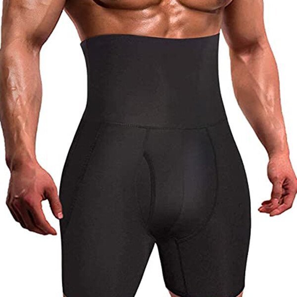 Formende Herren Shorts mit hoher Taille für schlanken Bauch und optimalen Komfort. Effektive Figurformung.