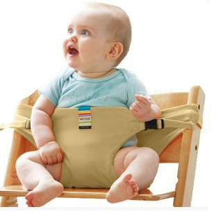 Baby-Sitzgurt für Hochstuhl, sicher & verstellbar. Ideal für Babys bei der Essenszeit.