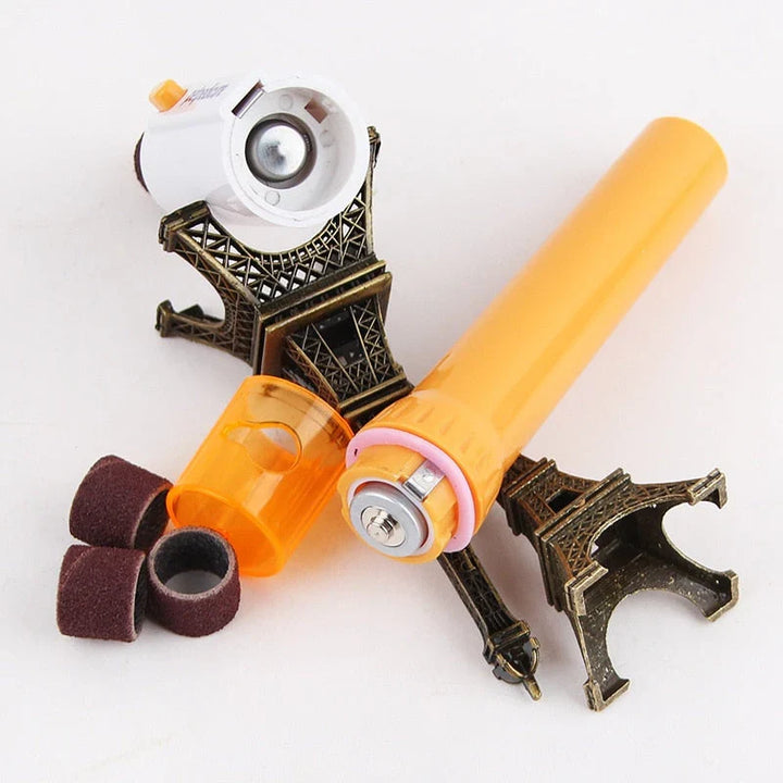 Elektrischer Nageltrimmer für Haustiere, ergonomisch designt für einfache & präzise Krallenpflege bei Hunden & Katzen.