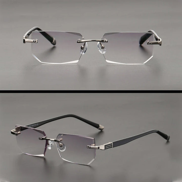 Stylische Unisex Gleitsichtbrille mit Antireflex und Blaulichtfilter als Komfortbrille.