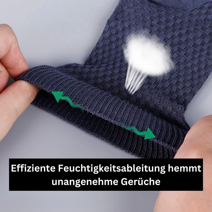 Bequeme Unisex Alltagssocken; kurz & soft. Diese Komfortsocken sind geruchsneutral & temperaturausgleichend.