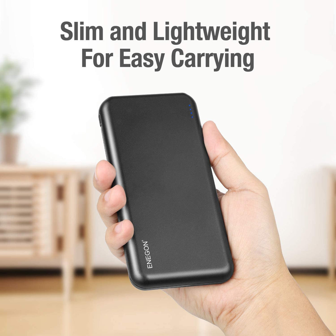 Powerbank 10000 mAh Set: Zuverlässiges mobiles Ladegerät für lange Reisen. Kompatibel mit Smartphones & Tablets.