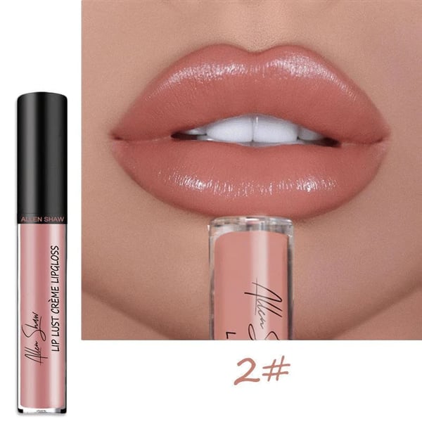 Auswahl an 12 intensiven Farben des pflegenden Damen Creme Lippenstifts, feuchtigkeitsspendend für Lippen Make-up.
