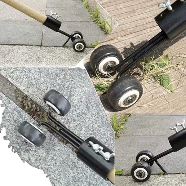 Umweltfreundlicher Unkrautjäter für Fugen. Ideales Gartenwerkzeug für präzise Unkrautentfernung auf Terrasse & Wegen.