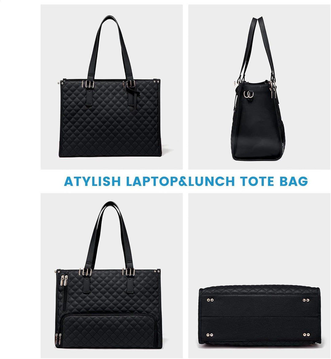 Moderne Unisex 2-in-1 Laptoptasche & isolierte Lunchtasche. Perfekte Pendeltasche & Reisebegleiter.