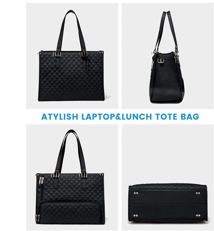 Moderne Unisex 2-in-1 Laptoptasche & isolierte Lunchtasche. Perfekte Pendeltasche & Reisebegleiter.