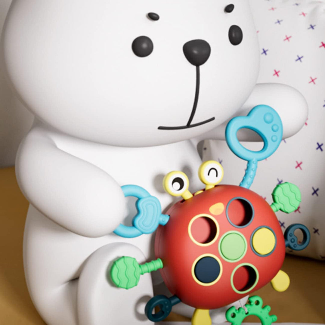 Greifbares Montessori Babyspielzeug, fördert sensorische Wahrnehmung & frühe Entwicklung von Babys.
