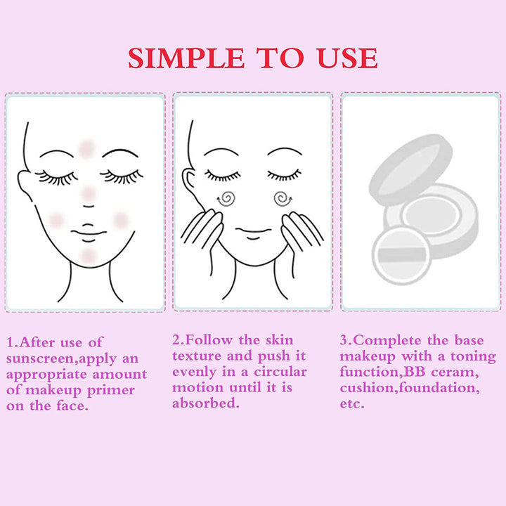 Hochwertiger Damen Make-up Primer, mattierend & porenverfeinernd. Für einen glatten Teint.