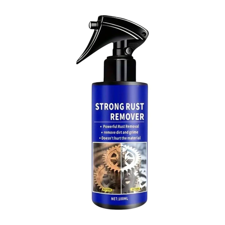 Hochwirksamer Rostentferner Spray speziell für Eisen- & Stahlwerkzeuge. Schützt Metalle vor Korrosion.