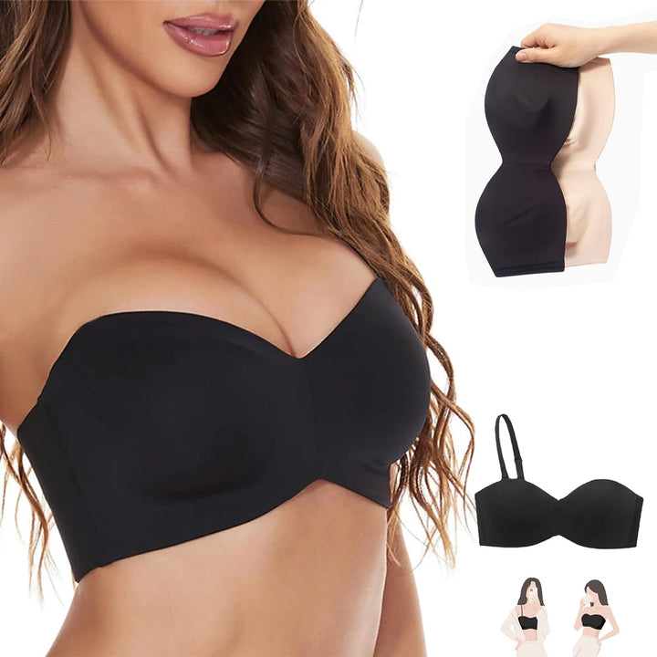Alltags-BH für Plus Size Damen: Nahtlos, bügellos und mit Rückenverschluss für Komfort.